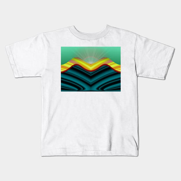 The Dawn of a New Day Kids T-Shirt by barrowda